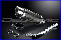01-06 Honda CBR600 F4i Mini 8in Carbon Fiber Muffler Exhaust Silencer Slip-on