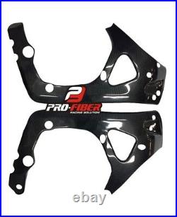 09-12 Carbon Frame Covers Honda Cbr 600rr 2009-2010-2011-2012