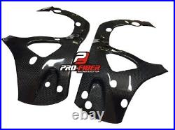 09-12 Carbon Frame Covers Honda Cbr 600rr 2009-2010-2011-2012