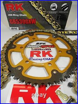 1991-1996 Honda CBR600 F2/F3 RK GXW Gold 530 SuperSprox Chain and Sprocket Kit