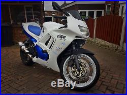 ++ 1996 Honda Cbr 600 F3 / White & Blue Custom / Modified Bike++