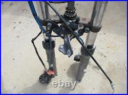 1999 Honda CBR 600 F4 Front End Forks Calipers Steering Dampner Braided Lines