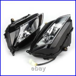 1Pair Motorcycle Front Headlights Fit For Honda CBR 600RR CBR600RR 07-12