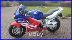 2000 Honda Cbr 600 F Blue, 2 Owners 13k Miles Fully Serviced