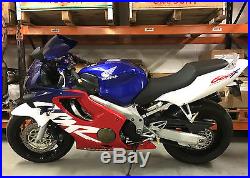 2000 Honda Cbr 600 F Blue And Red 21173 Miles Fsh Mot Px
