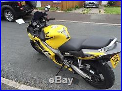 2001 Honda Cbr 600 F Yellow