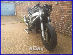 2001 Honda Cbr 600f cafe racer/track bike/street fighter project. Very low miles
