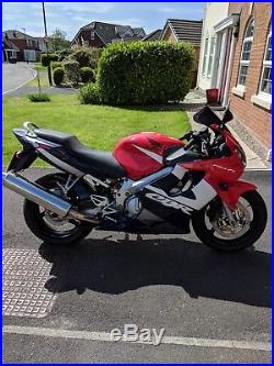 2002/02 REG HONDA CBR600F F4i, CBR 600, 26600 MILES, FULL MOT MAY 19