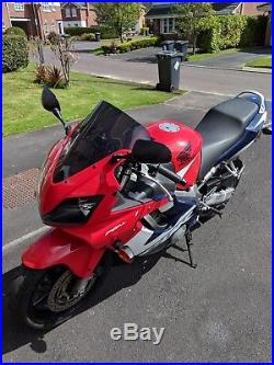 2002/02 REG HONDA CBR600F F4i, CBR 600, 26600 MILES, FULL MOT MAY 19