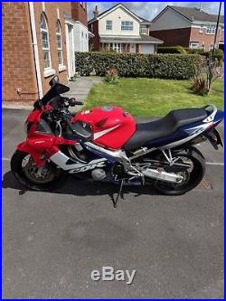 2002/02 REG HONDA CBR600F F4i, CBR 600, 26600 MILES, FULL MOT MAY 19