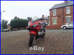 2002 Honda Cbr 600 F Red