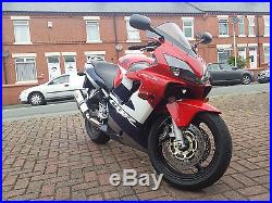 2002 Honda Cbr 600 F Red