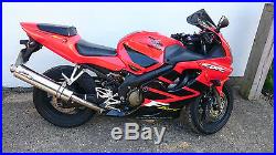 2002 HONDA CBR600F SPORT FS-2 Red, Low mileage, Lovely example