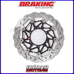 2004 Wk040r Front Brake Disc DX Braking Honda Cbr F 600 Floating Wave Sk