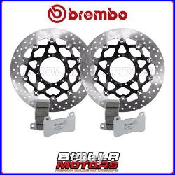 2006 Honda CBR RR 600 FRONT BREMBO TABLET KIT + DISCS SR Floating 2