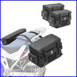 2x PVC panniers + throw over belt for Honda CBF 600 / S / CBR 600 F