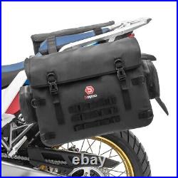 2x PVC panniers + throw over belt for Honda CBF 600 / S / CBR 600 F