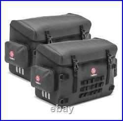 2x PVC panniers + throw over belt for Honda CBF 600 / S / CBR 600 F