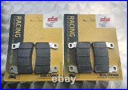 2x SBS 734 DC Racing brake pads Honda CBR 600, PC35, FS sport, brake pads