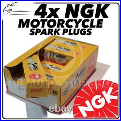 4x NGK Spark Plugs for HONDA 600cc CBR600F K, L 89-90 No. 5329