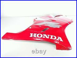 99-00 Honda CBR 600 F4 Red (Right) Side Mid Fairing Plastic 64410-MBWA-0000