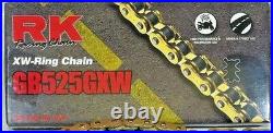 99-00 Honda CBR600 F4 RK GXW Gold 525 QA SuperSprox Chain and Sprocket Kit