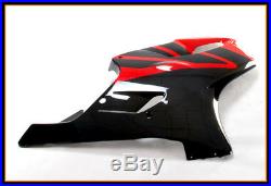 ABS Plastic Injection Fairing Bodywork for 2001-2003 Honda CBR600 F4i Black Red