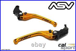 ASV Honda CBR600F 1991-1998 F3 Regular Gold Brake and Clutch Levers