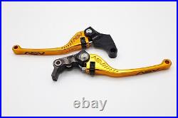 ASV Honda CBR600F 1991-1998 F3 Regular Gold Brake and Clutch Levers