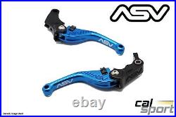 ASV Honda CBR600F Sport 2001-2006 F3 Short Blue Brake and Clutch Levers