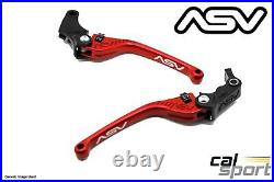 ASV Honda CBR600RR 2003-2004 F3 Regular Red Brake and Clutch Levers