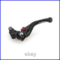 ASV Unbreakable C5 Short Black Clutch Lever Fits Honda CBR600 FX 1999