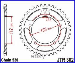 Aluminum stunt sprocket 50t-530 for Honda CBR 600F F2 CB CBF 1000 SC28