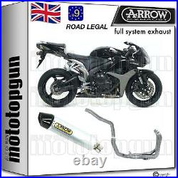 Arrow Hom Nocat Full Silencer Indy-race Aluminium C Honda Cbr 600 Rr 2007 07