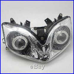 Assembled Headlight Red Angel Eyes Projector HID for Honda CBR600 F4i 01-07 06
