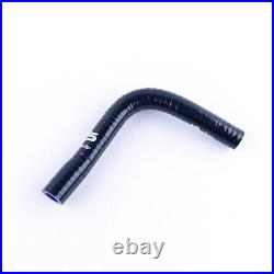 Black For Honda CBR 600 F4i F4 1999 2000 2001 2002 Silicone Radiator Hose CMS