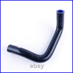 Black For Honda CBR 600 F4i F4 1999 2000 2001 2002 Silicone Radiator Hose CMS