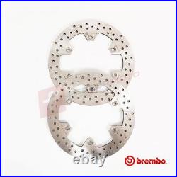 Brembo Fixed Front Brake Disc Pair to fit Honda CBR600 F 1987-1990