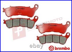 Brembo SA Full Front Set Road Brake Pads fits Honda CBR600 F (ABS) 2011-2013