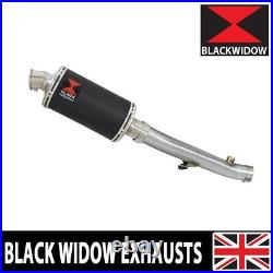 CBR600 F FA 2011-2013 Exhaust Silencer Kit 230mm Oval Black Stainless BN23V