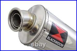 CBR600 F FA 2011-2013 Exhaust Silencer Kit 400mm Oval Stainless 400SS
