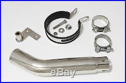 CBR600F CBR 600 FA Exhaust Silencer 200mm Stainless Round 200SS 2011-2013