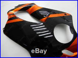 CN Orange Black Fairing Bodywork Injection Kit For Honda CBR600 F4i 01-03 2002