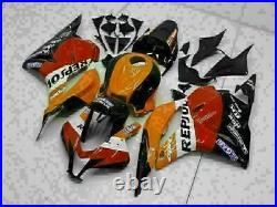 CO Injection Mold Orange Fairing Plastic Fit for Honda 2009-2012 CBR 600RR s016