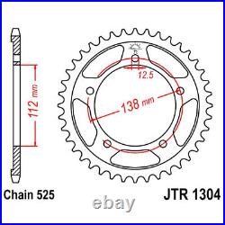 Chain JMT 525X2 Sprocket 16 44 Gor For Honda 600 CBR F 1/6 PC35E/F 1999-2