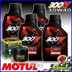 Cutting Kit Racing Track Motul 300v + Rc Filter Honda Cbr 600 Rr 2007 2008