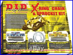 D. I. D DID 525 VX Chain 108L JT Sprocket Kit 16T/46T CBR600 F4i 01-06 DKH-001