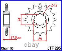 DID Black VX3 X-Ring Chain & JT Sprockets for Honda CBR600F FM-FT 1991-1996