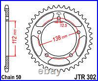 DID Black VX3 X-Ring Chain & JT Sprockets for Honda CBR600F FM-FT 1991-1996