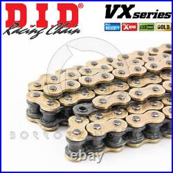 DID Gold 525 525vx3 120 Jersey Transmission Chain Honda 600 Cbr F Abs 2011